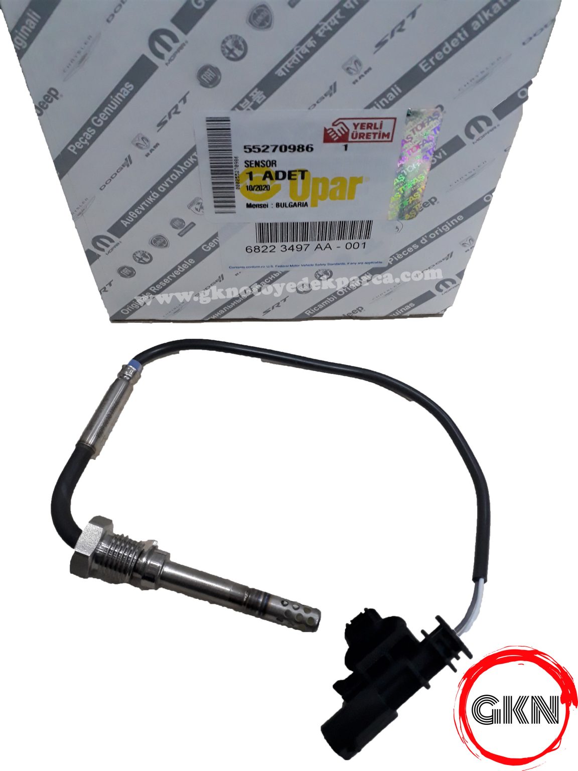 OKSİJEN LAMBDA EGZOZ SENSÖRÜ SONDASI JEEP RENEGADE FİAT 500 55250523