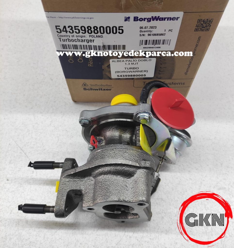 TURBO ALBEA PALİO DOBLO 1.3 MJT (BORGWARNER) 54359880005